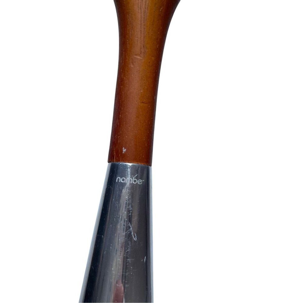 Nambe Yaro Acacia Wood Salad Bowl 14" - Picture 6 of 8